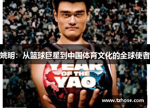 姚明：从篮球巨星到中国体育文化的全球使者